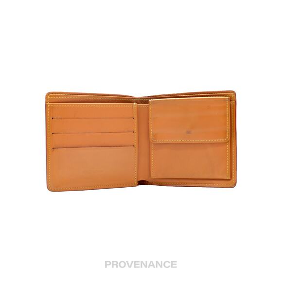 🔴 Louis Vuitton Marco Wallet - Nomade Caramel Leather - Picture 6 of 11